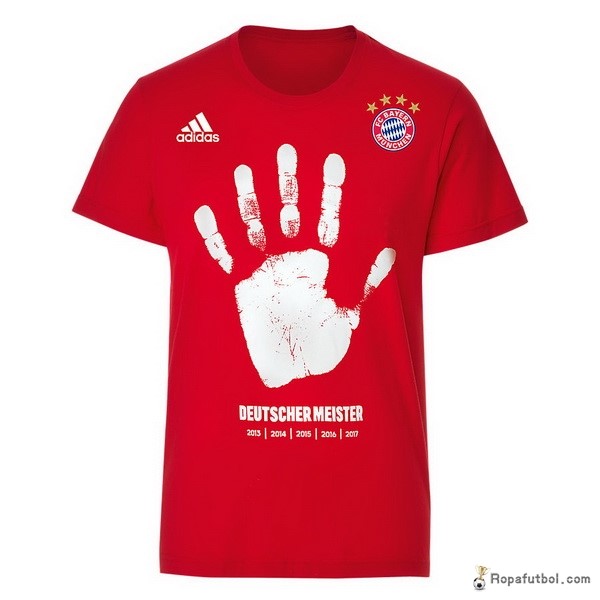 Camiseta Entrenamiento Bayern de Múnich Champions 2017/18 Rojo